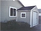 10x10 House Style with 6' roll-up door