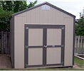 Tall Gable with Double Door Option
