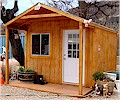 10' x 12' with Porch & Overhang